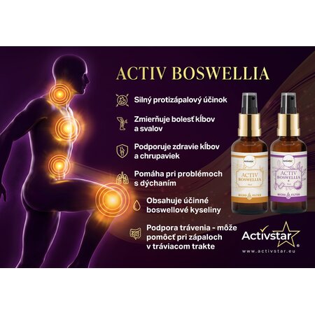 Activ Boswellia sublingvální sprej 50 ml