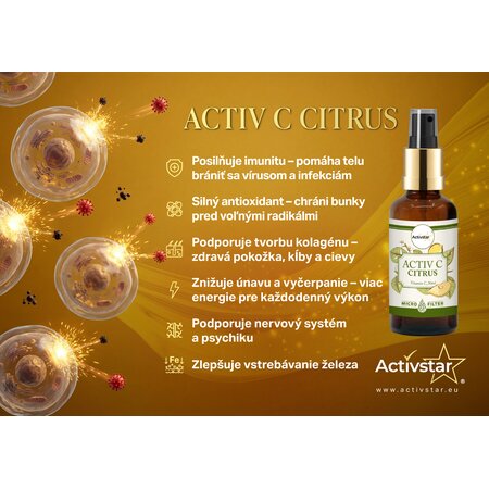 Activ C sublingvální sprej 50 ml