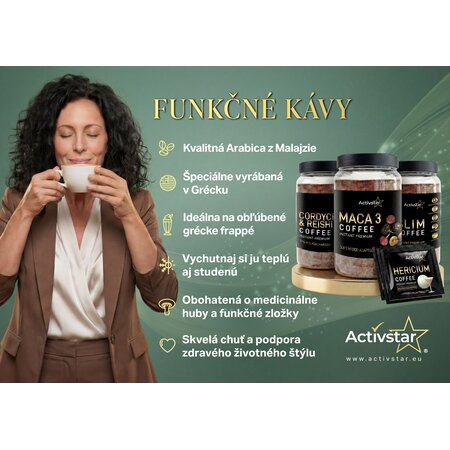 Activ Hericium káva