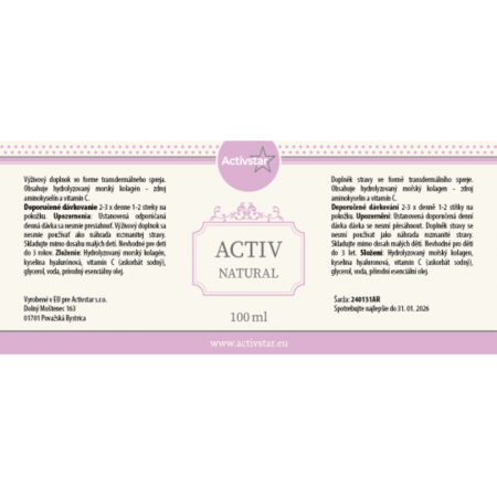 Activ natural spray 100ml