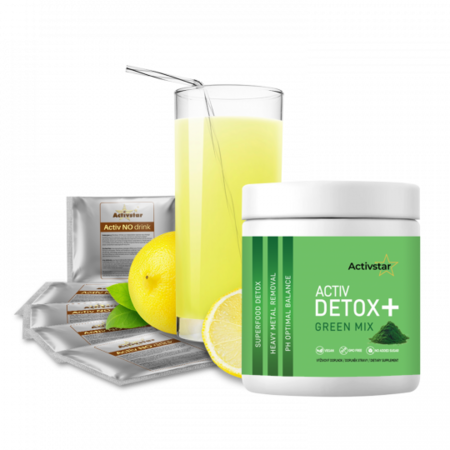 Activ detox + 240 gram + 10 Activ NO drink 1 sáček